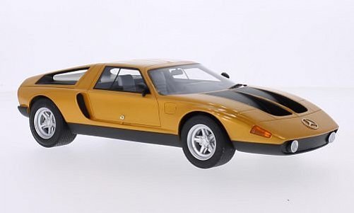 Mercedes C111-II, orange / mattschwarz, 1970